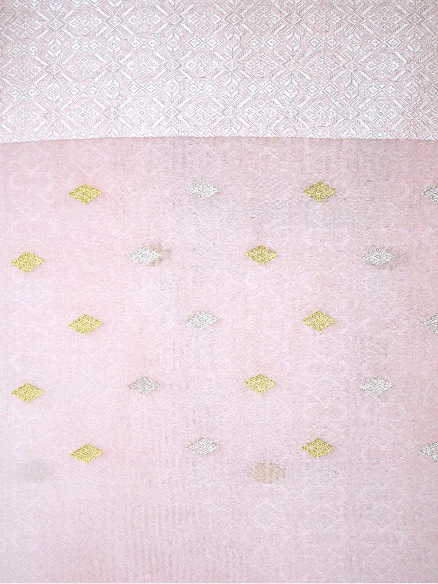 Silk Organza Scarf (Pink)