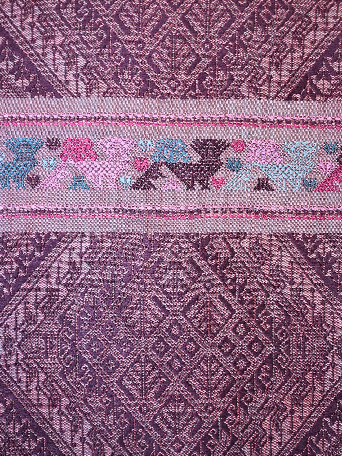 Silk Scarf - Phoutai Shawl Pattern