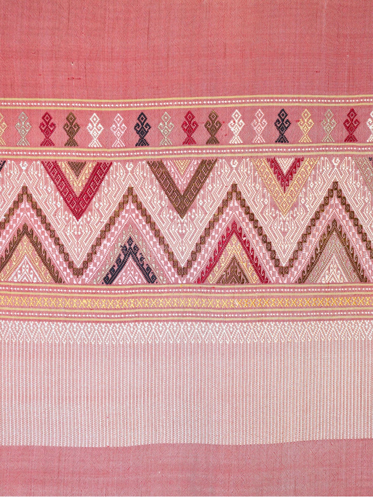 Silk Scarf - Soisanak Pattern (Pink)