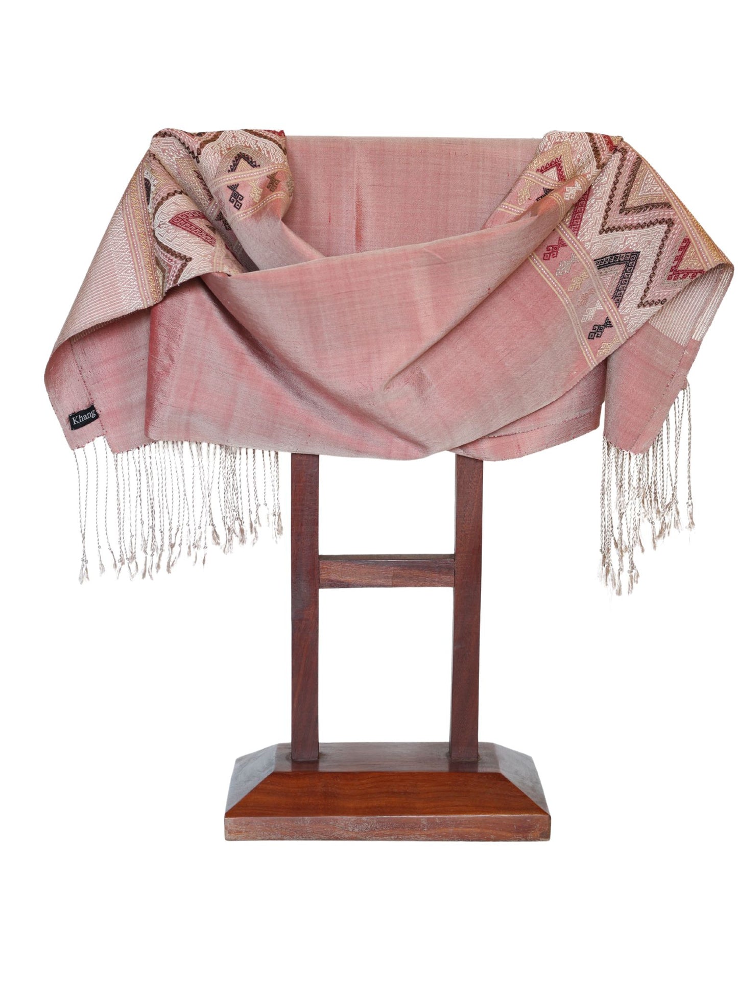 Silk Scarf - Soisanak Pattern (Pink)