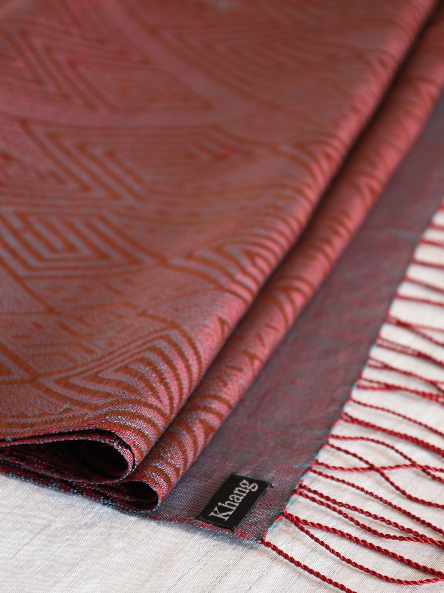 Silk Scarf - Taidam Pattern