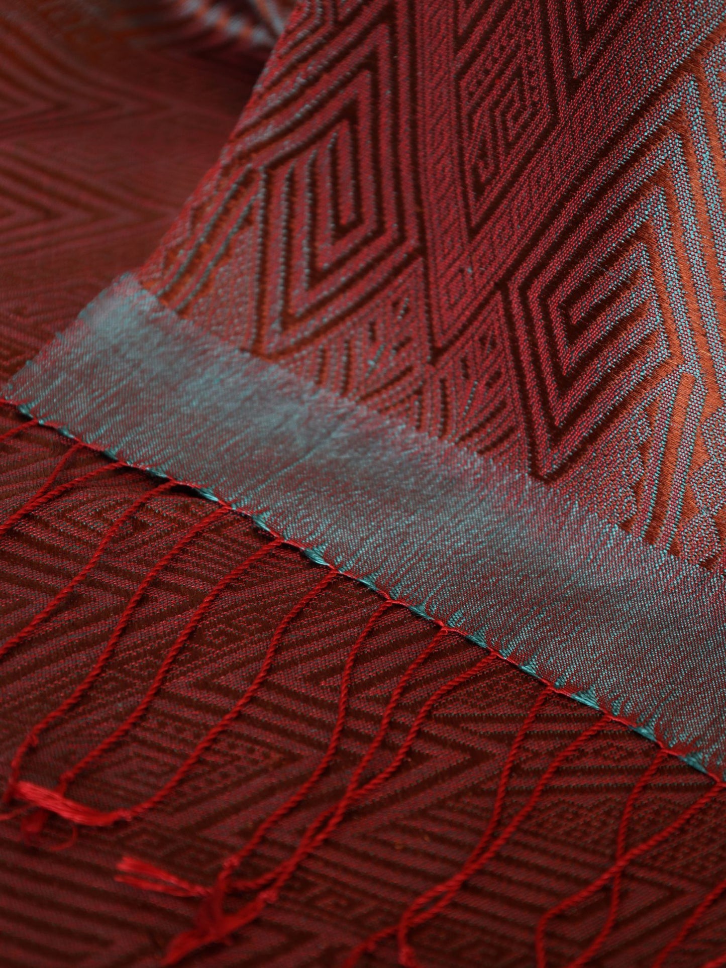 Silk Scarf - Taidam Pattern