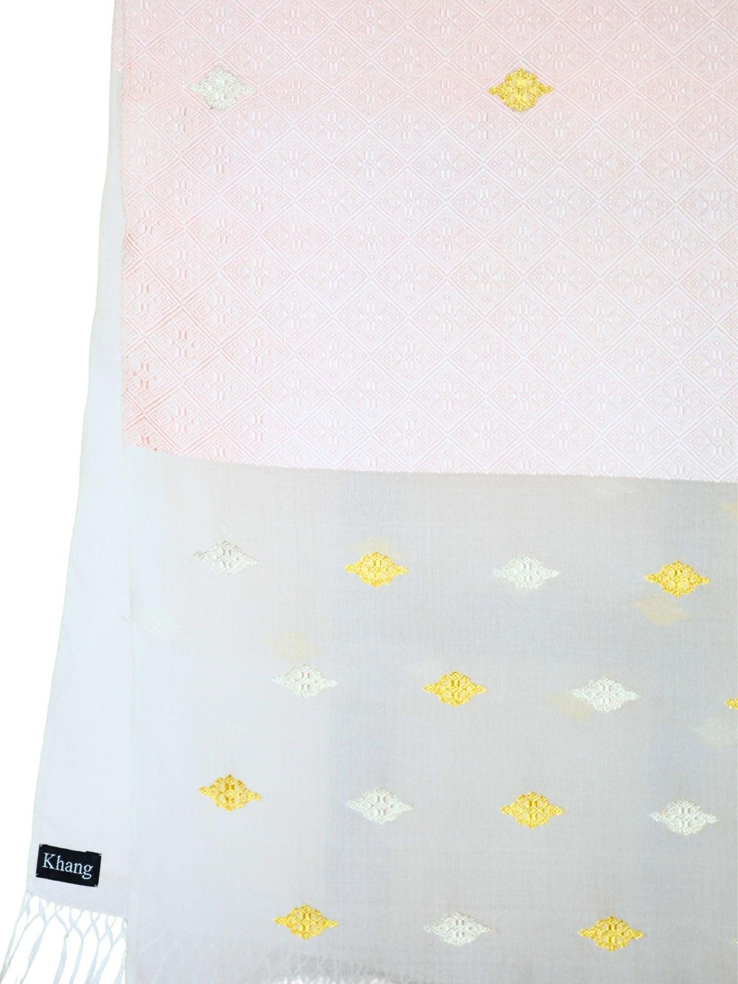 Silk Organza Scarf (Light Pink)