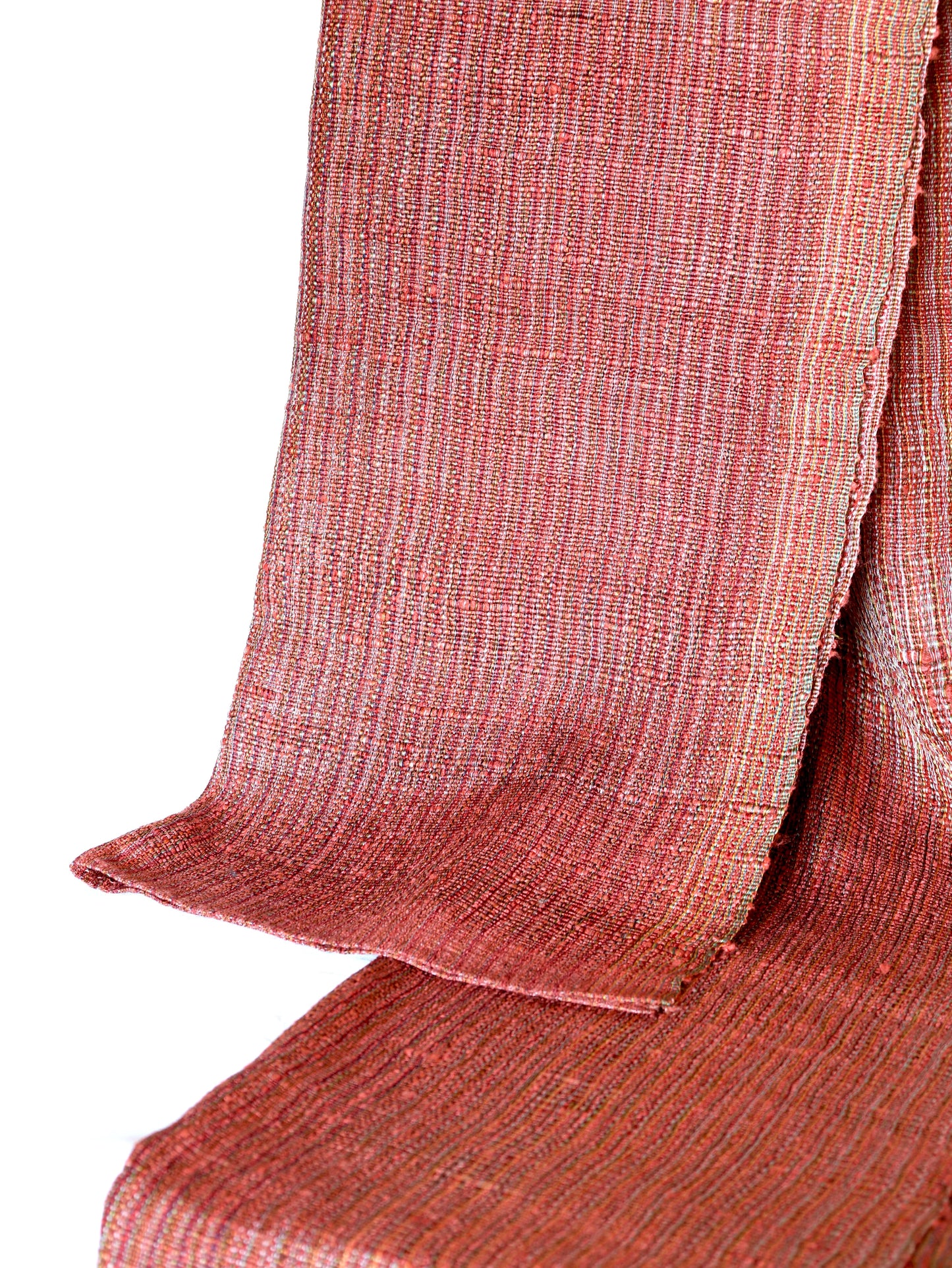 Eri Silk Scarf (Red)