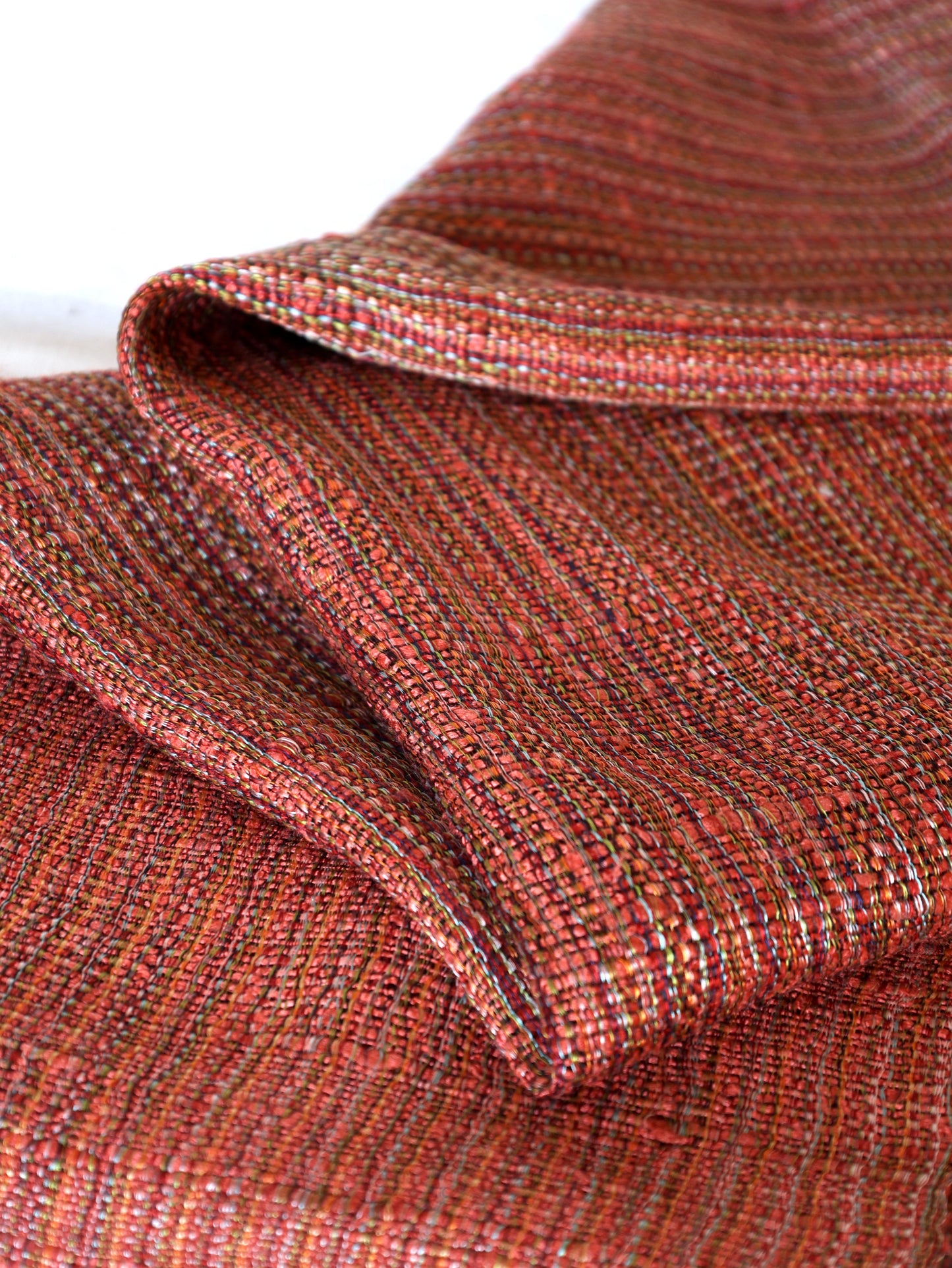 Eri Silk Scarf (Red)