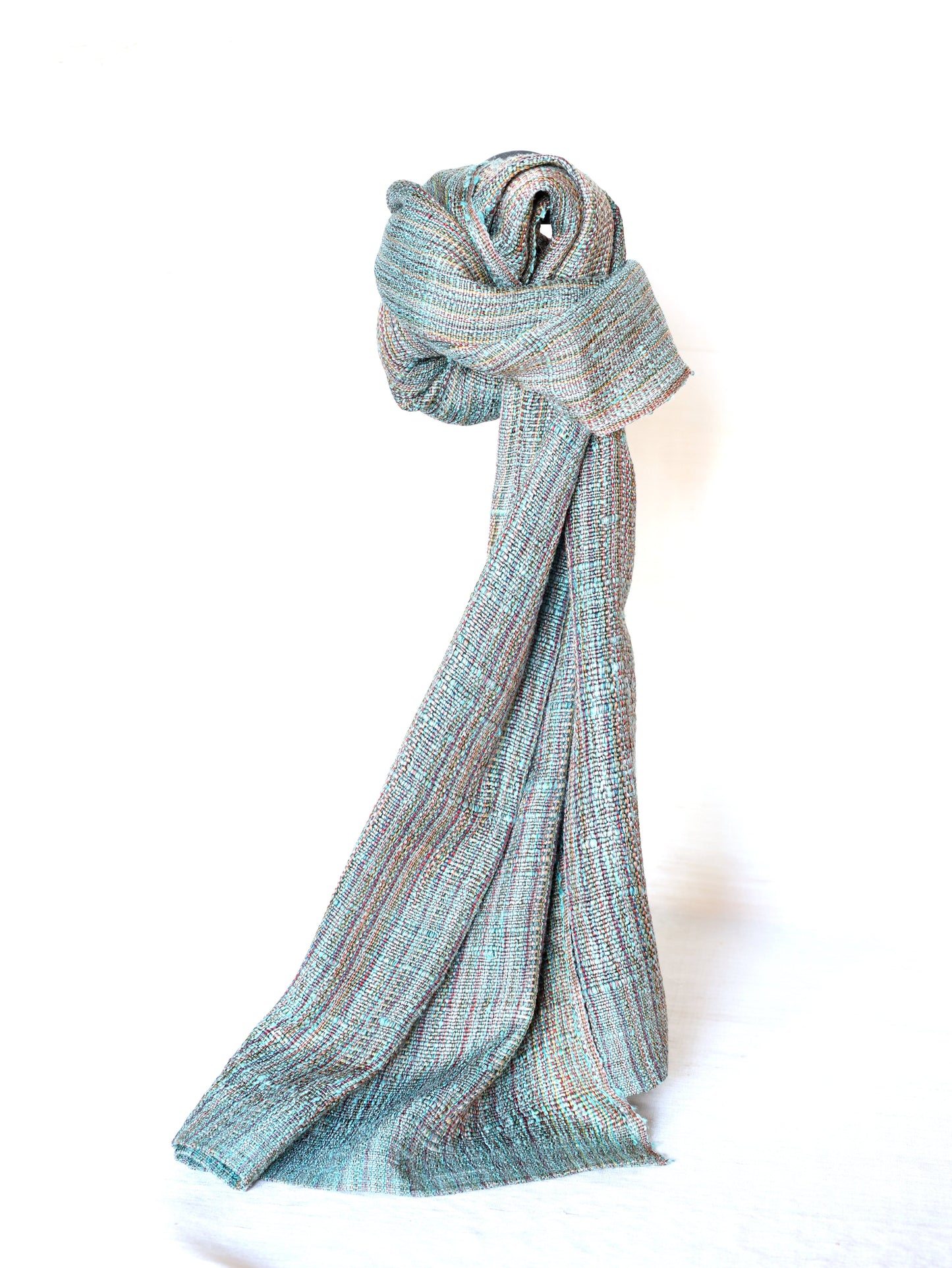 Eri Silk Scarf (Blue)