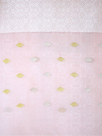 Silk Organza Scarf (Pink)