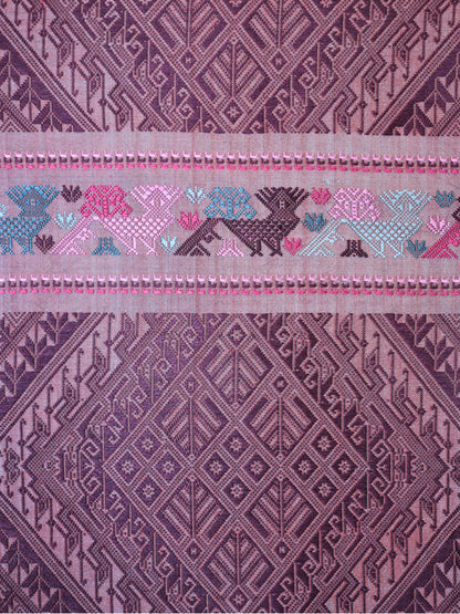 Silk Scarf - Phoutai Shawl Pattern
