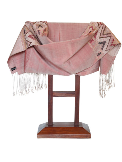Silk Scarf - Soisanak Pattern (Pink)