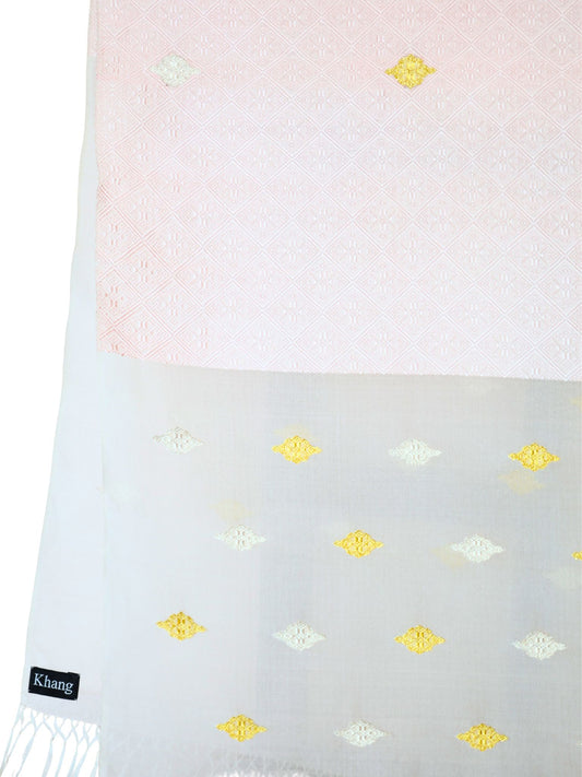 Silk Organza Scarf (Light Pink)
