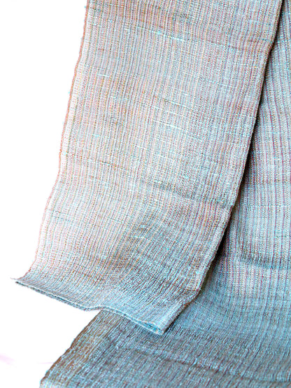 Eri Silk Scarf (Blue)