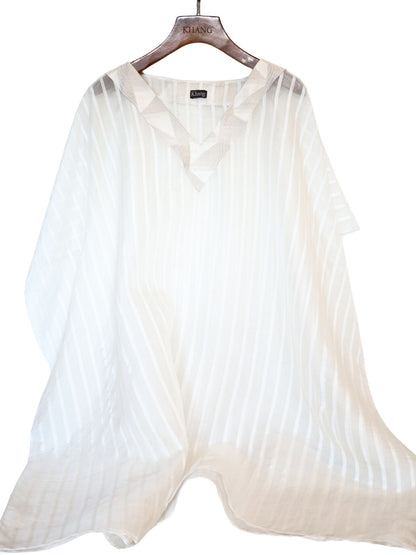 Silk Dress (White)