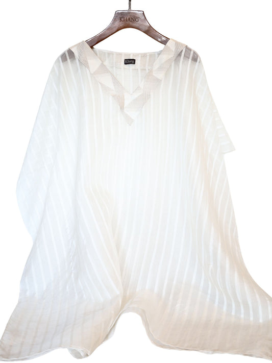 Silk Dress (White)